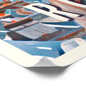 Affiche Rouen写真ヴィンテージ ポスター (角)