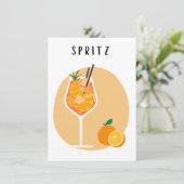 Affiche Spritz petit format (スタンド正面)