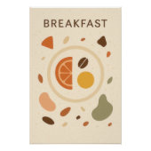 Affiche Terrazzo Chic : BREAKFAST ポスター (正面)