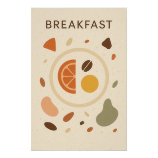 Affiche Terrazzo Chic : BREAKFAST ポスター