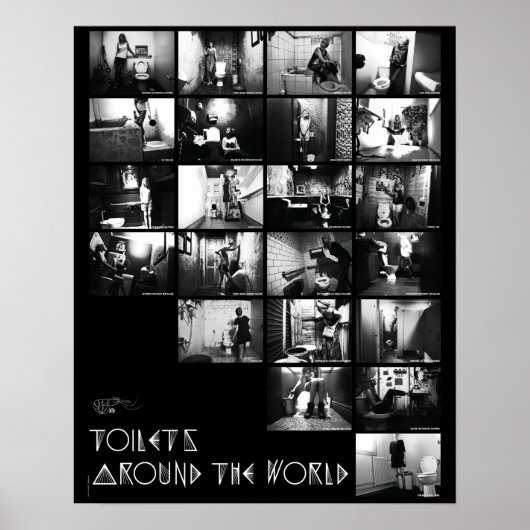 Affiche Toilets - Crevettes trotteuses ポスター (正面)
