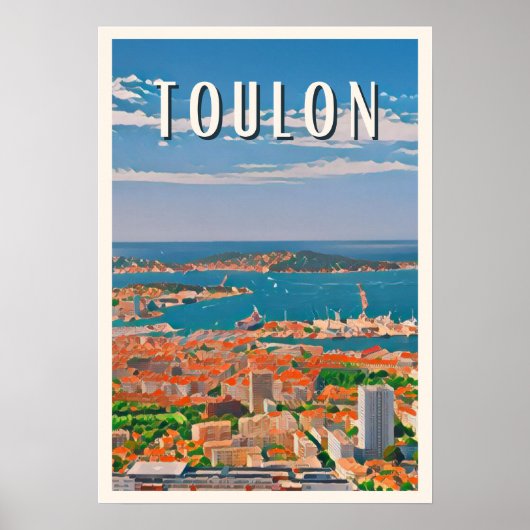 Affiche Toulon Photo Vintage  ポスター (正面)