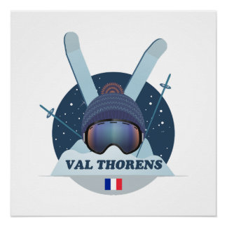 Affiche Val Thorens Station de ski  ポスター