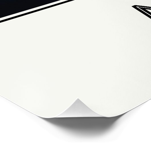 Affiche vintage Ardèche, village perché ポスター (コーナー)