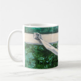 Affirm/聖なる書物、 経典ジョン3:16オリジナルアートハンド色彩の鮮やか コーヒーマグカップ