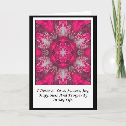 Affirmation Card 2 カード (正面)