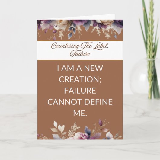 Affirmation card mental wellness for her - health カード (正面)