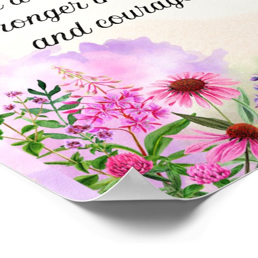 Affirmation Faith:Each Day I Grow ポスター (角)