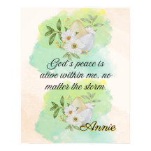 Affirmation Faith: God's Peace Is Alive Within Me
