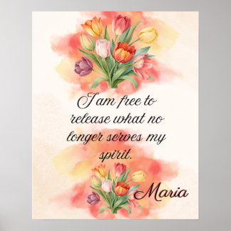 Affirmation Faith: I Am Free To Release  ポスター