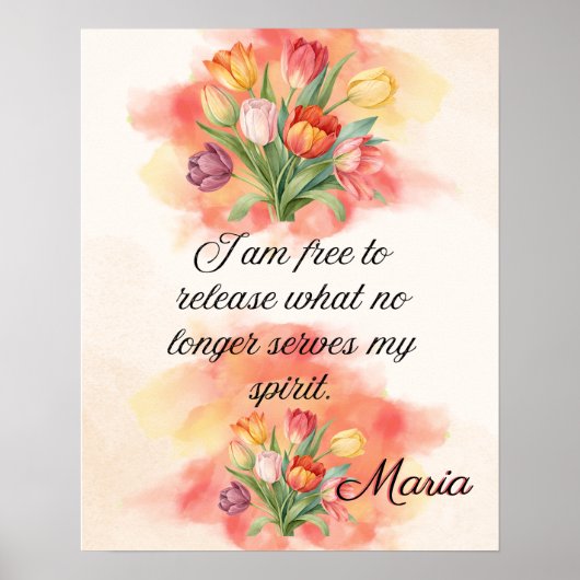 Affirmation Faith: I Am Free To Release ポスター (正面)