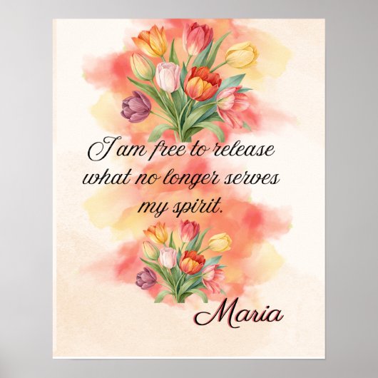 Affirmation Faith: I Am Free To Release ポスター (正面)