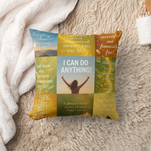 Affirmation pillow クッション (ブランケット)