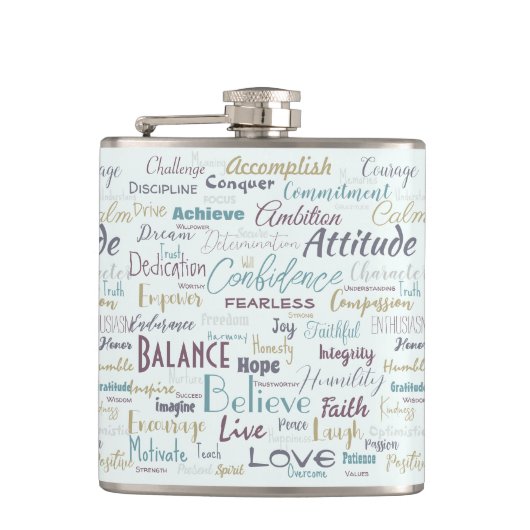 Affirmations   フラスク (正面)