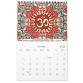 Affirmations OM Artistry Calendar カレンダー (1月 2026)