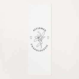 Affirmed and Unapologetic Est 2025 ヨガマット