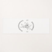 Affirmed and Unapologetic Est 2025 ヨガマット (正面(横))