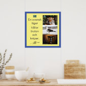 Affisch — En svensk tiger ポスター (キッチン)