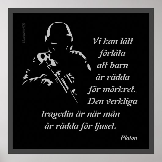 Affisch — Ljusskygg ポスター (正面)