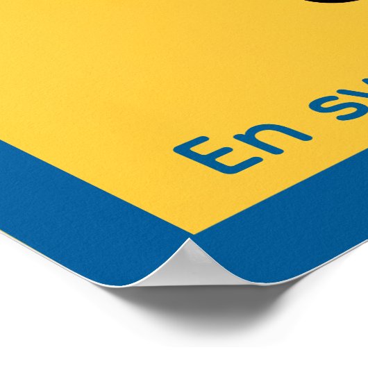 Affisch — Svensk tiger ポスター (角)