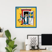 Affisch — Svensk tiger ポスター (ホームオフィス)