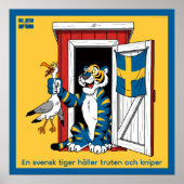 Affisch — Svensk tiger ポスター (正面)