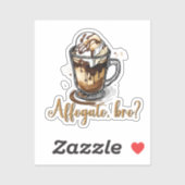 Affogato, bro?, Brewing イタリアン Coffee Dessert シール (シート)