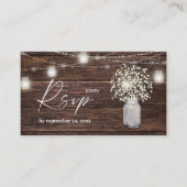 Affordable Elegance: Wood, Lights, 2-Small Meal RS エンクロージャーカード (正面)