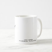 AffordaBuds著ReeZenのクラシック11ozの陶磁器のマグ コーヒーマグカップ (正面右)
