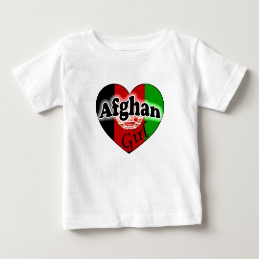 Afghan Girl ベビーTシャツ (正面)