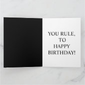 AFGHAN HOUND   カード (内部)