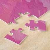 Afghan Hound Dog Valentine's Day Runway Fashion ジグソーパズル (側面)