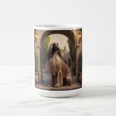 Afghan Hound Elegant Breed Coffee Mug コーヒーマグカップ (中央)