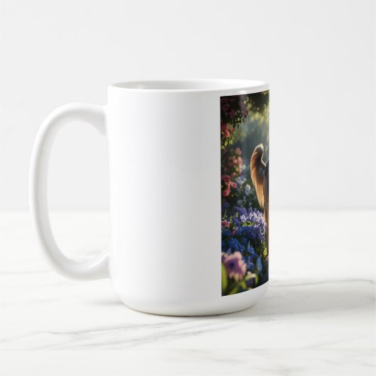 Afghan Hound Elegant Breed Coffee Mug コーヒーマグカップ (左)