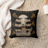 AFGHAN HOUND GOLD  クッション (ブランケット)