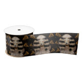 AFGHAN HOUND GOLD  サテンリボン (リール)