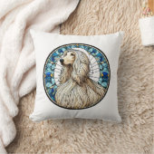 Afghan Hound pillow クッション (ブランケット)