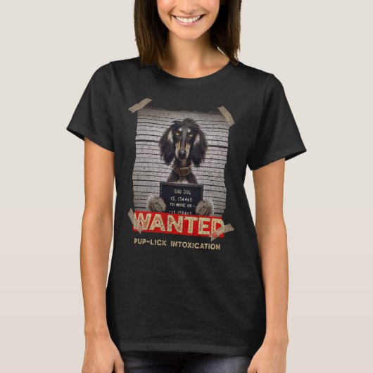 Afghan Hound Tシャツ (正面)