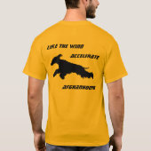 AfghanHound Tシャツ (裏面)