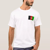 Afghanistan Flag T-Shirt, Patriotic T-Shirts, Tシャツ (正面)
