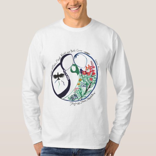 AFHBC色のロゴ Tシャツ (正面)