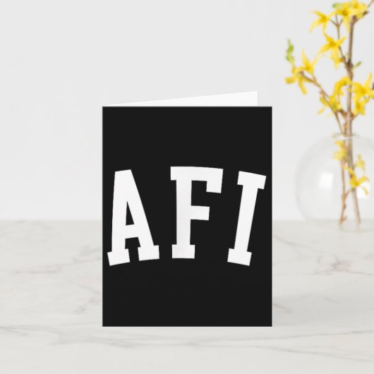 Afi _2 カード (黄色い花)