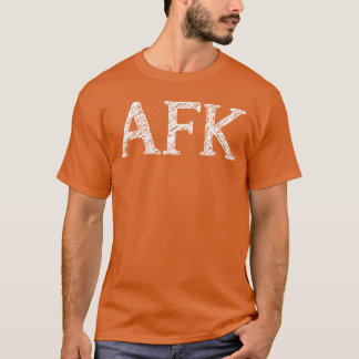 AFKおもしろミーム 男子友達 ブラザーリーン ゲーマー スネーク Tシャツ