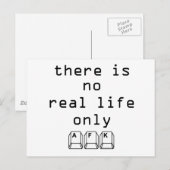 AFKのみ ポストカード (正面/裏面)