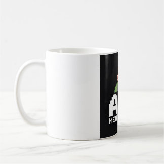AFK Mentalement Chibi Gamer Pixel Art コーヒーマグカップ