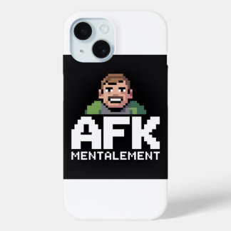 AFK Mentalement Chibi Gamer Pixel Art iPhone 15ケース