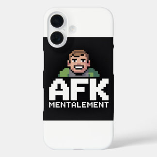 AFK Mentalement Chibi Gamer Pixel Art iPhone 16ケース