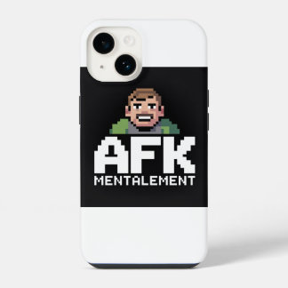 AFK Mentalement Chibi Gamer Pixel Art iPhone 14ケース