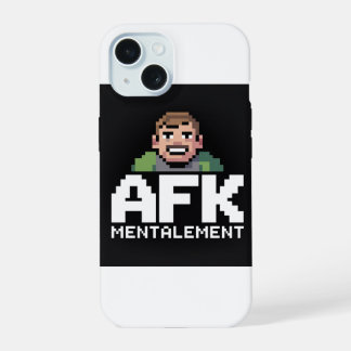 AFK Mentalement Chibi Gamer Pixel Art iPhone 15ケース
