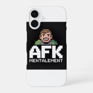 AFK Mentalement Chibi Gamer Pixel Art iPhone 16ケース